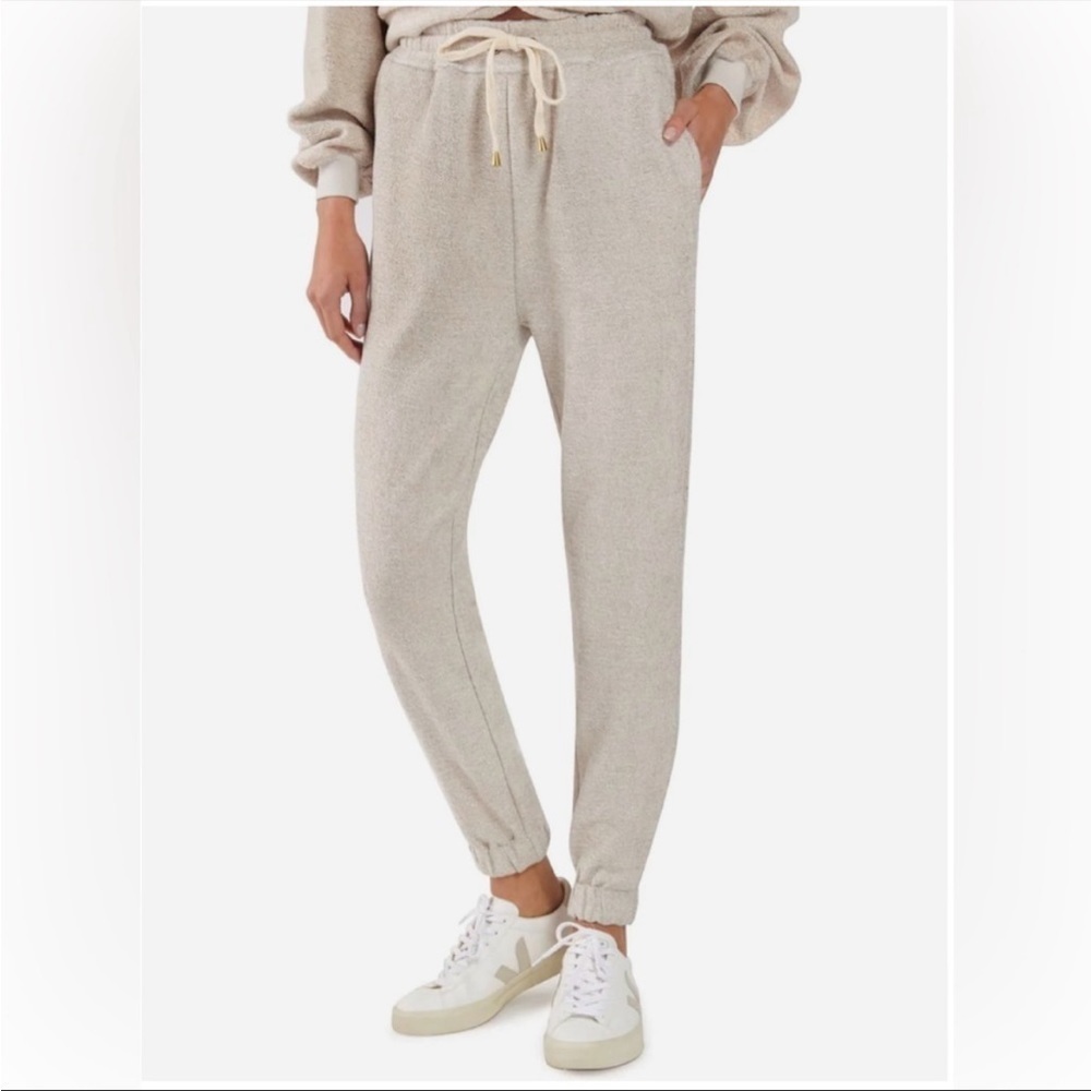 Ramy Brook Dee Pant Jogger in Natural Size Large